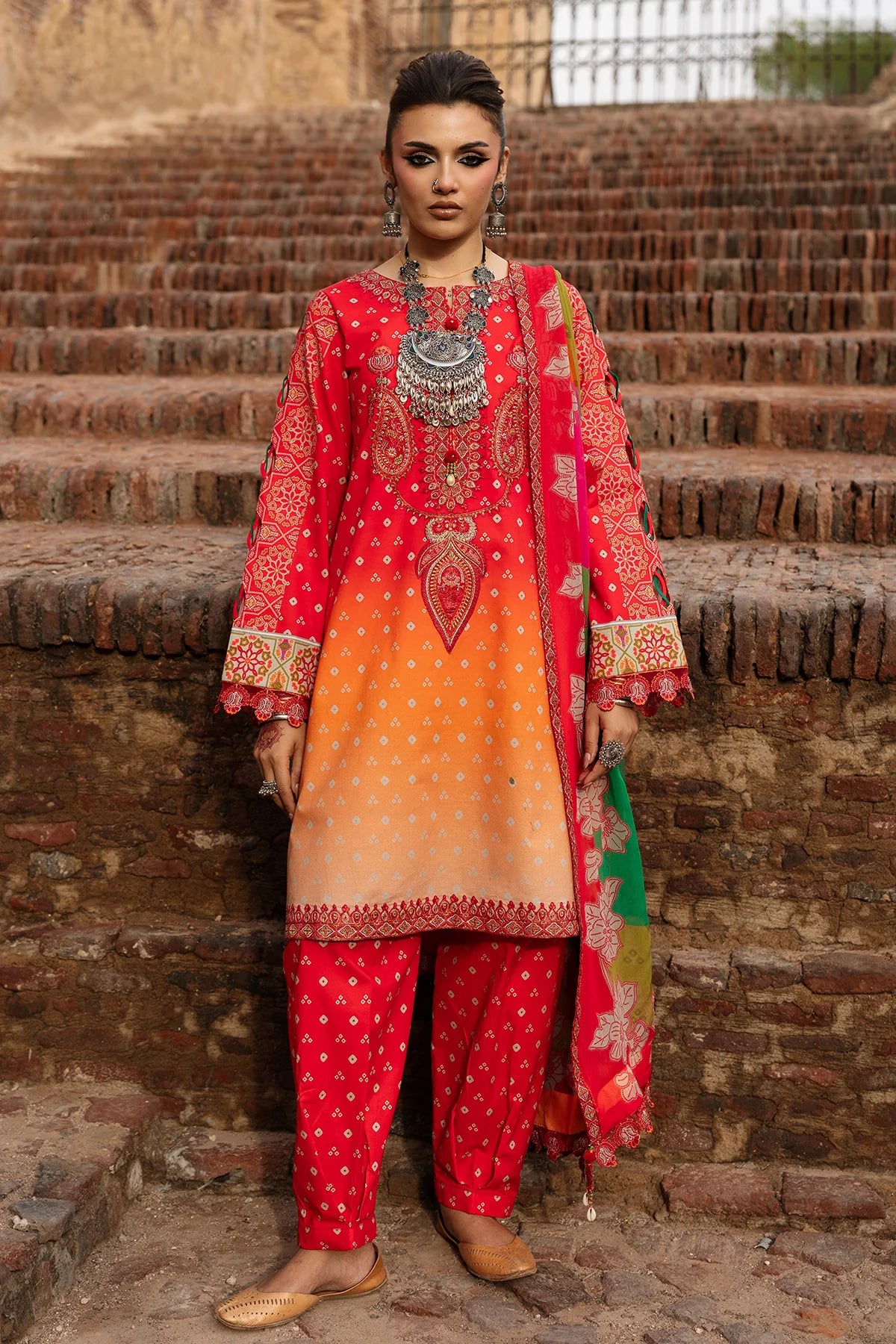 Charizma Chunri Unstitched