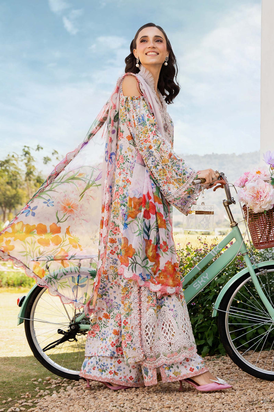 Maria B Mprint 07A Lawn Collection 25'