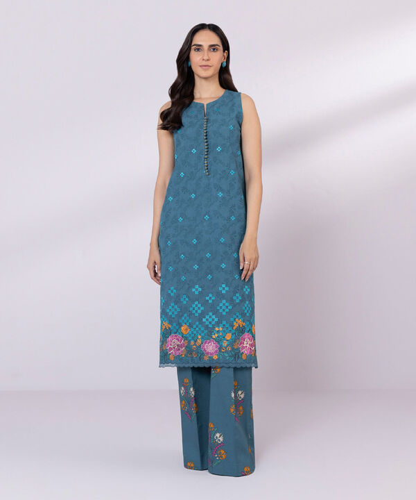 Sapphire U2TEDY24V37 Embroidered jacquard 2pc Cotton