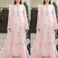 Maria.B 3 Piece Unstitched Embroidered Jacquard Lawn Suit (D-2)