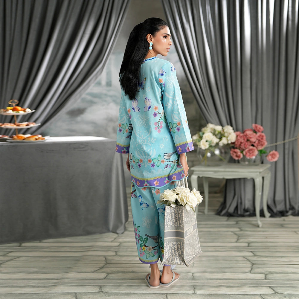 REGALIA Lawn RTW Printed Co-Ord Set – 2 Piece | CB1-2