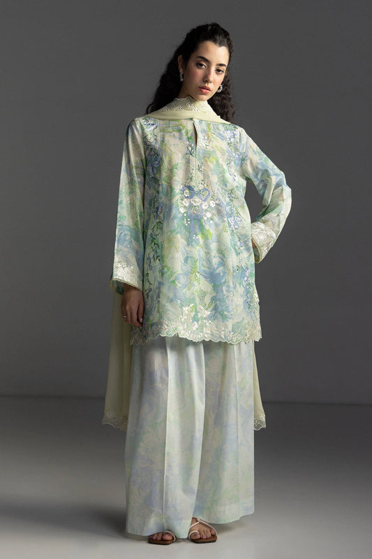 Coco By Zara Shahjahan Lawn 2026 – 3-Piece Embroidered Lawn Suit (AIRA-6A)