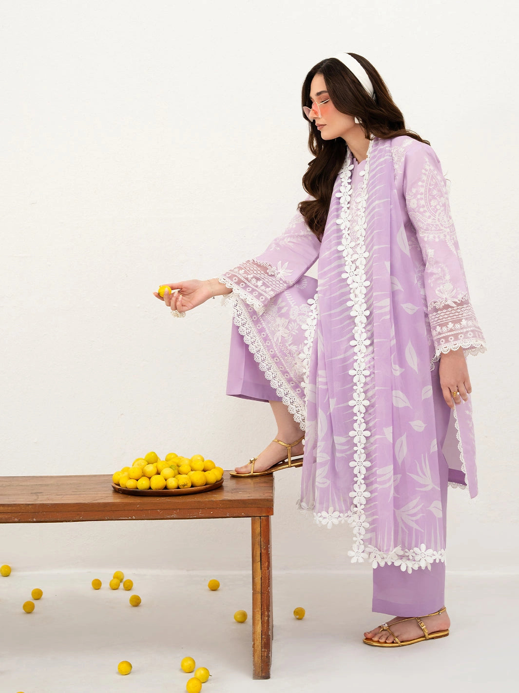 Annaya by Mahnur | Embroidered Lawn Unstitched 3-Piece Suit A-09