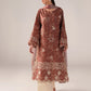 IZNIK Luxury Lawn Collection – SS-10 | Rust 3-Piece Set