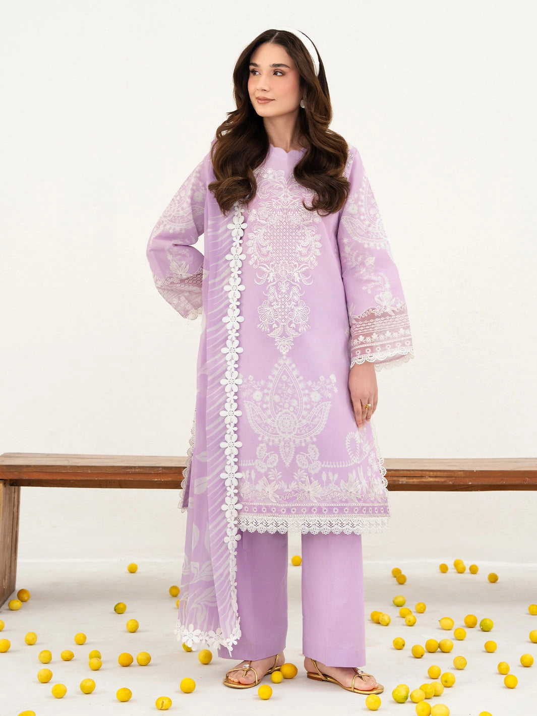 Annaya by Mahnur | Embroidered Lawn Unstitched 3-Piece Suit A-09