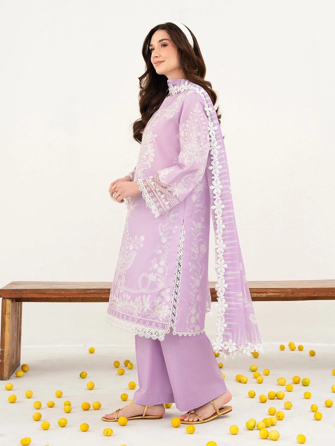 Annaya by Mahnur | Embroidered Lawn Unstitched 3-Piece Suit A-09
