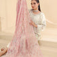 Tawakkal Embroidered Bamber Chiffon Suit With La Bella Viscose Jacquard Trouser D-003