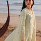 Qalamkar 3-Piece Chikankari Embroidered Luxury Lawn Suit (Unstitched) SA #03