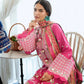 Mushq A Moi Luxury Lawn ’26 | Embroidered 3-Piece Unstitched Suit (Blushing Rose)
