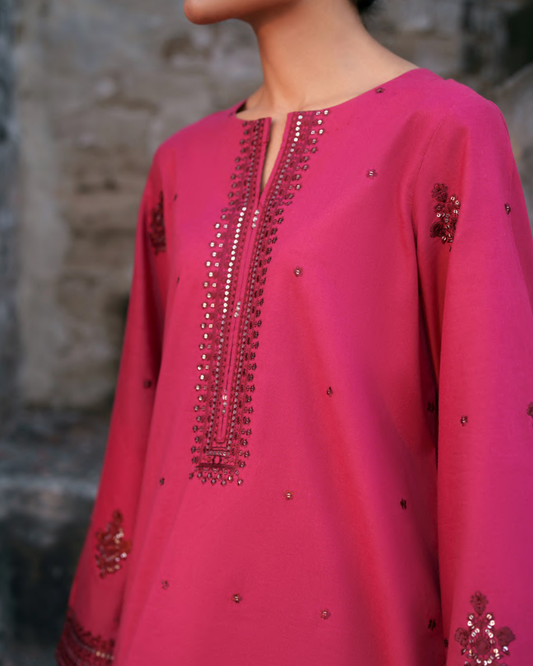 Casualite - Embroidered Lawn Stitched 3 Piece Suit (VELOURA)