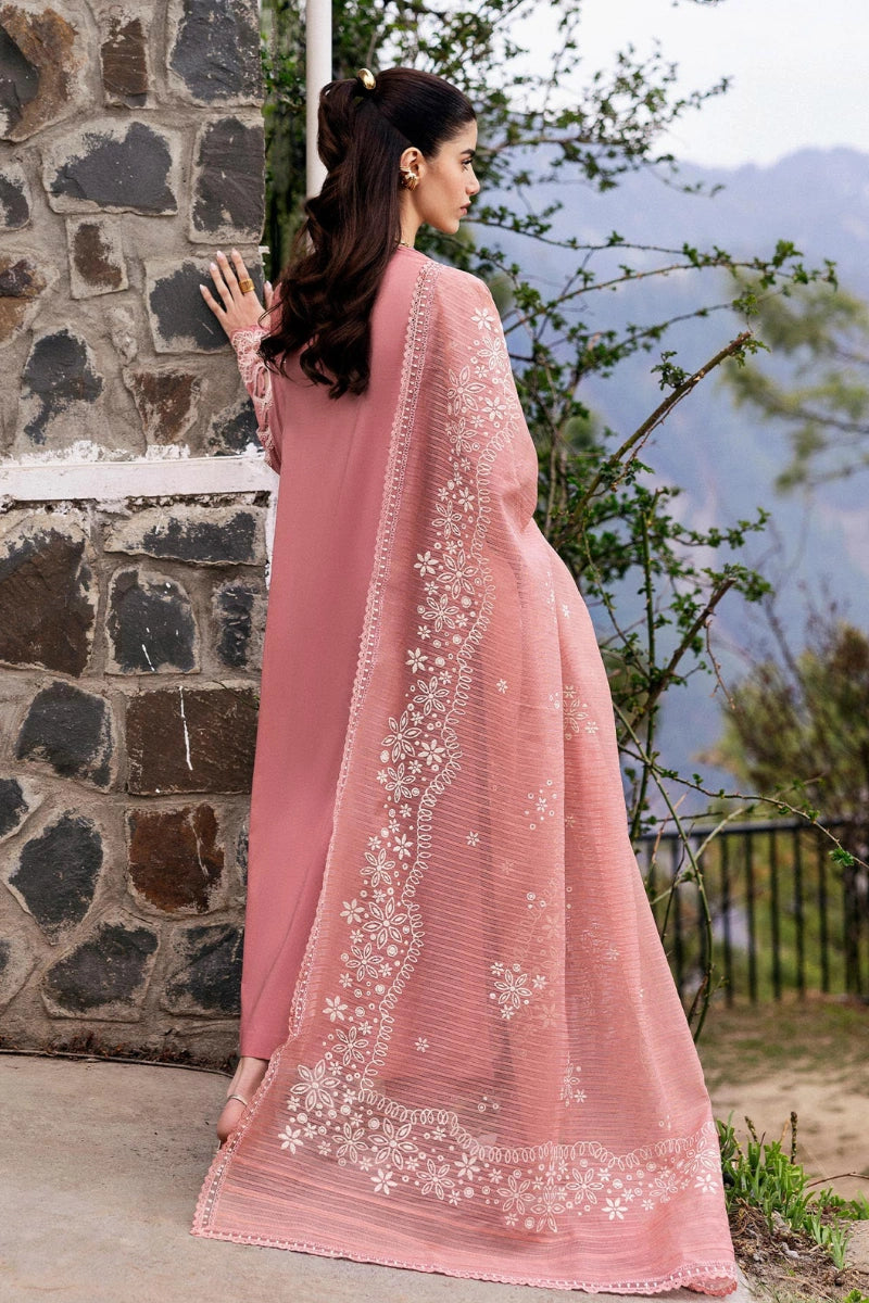 Qalamkar Qlinekari Inlays – Chikankari Embroidered Lawn Ready to Wear (DC #03)