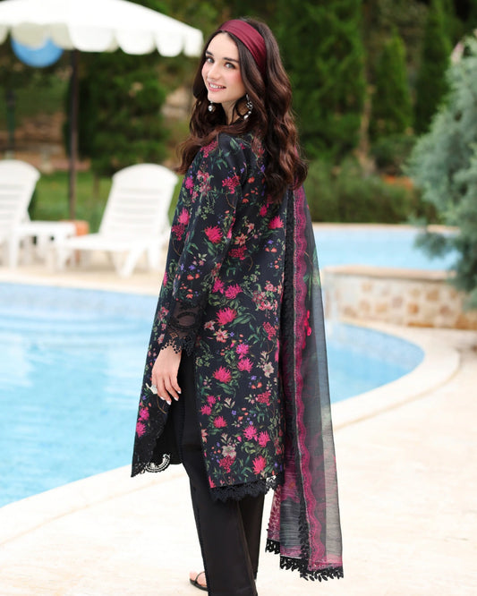 Rang Rasiya – Lifetime Collection Unstitched 3PC Suit MIDNIGHT