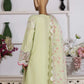 HZ Muse-Embroidered 3 Piece Outfit Stitched Suite LIME (CSE-3P-215)