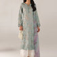 Iznik spring summer Dusty Ice Blue Embroidered Lawn 3 Piece stitched Suit (SS-12)