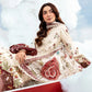 MariaB MBasics-Embroidered Lawn 3 Piece Unstitched Suit with Chiffon Dupatta (D1A)