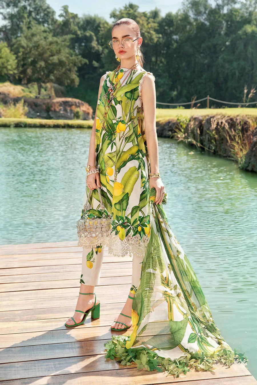 Maria B Mprint 03A Lawn Collection 25