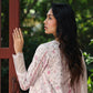 Qalamkar Qprints | Digital Printed Lawn Chikankari Embroidered Suit | AILSA