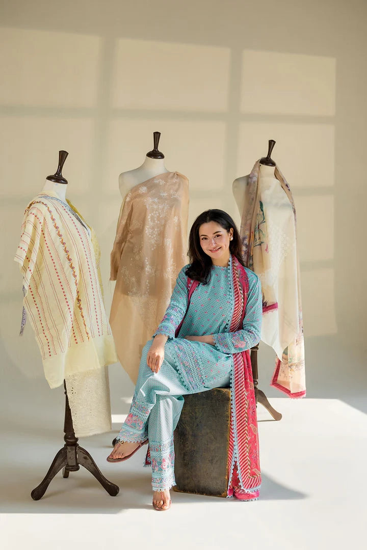 Sobia Nazir VITAL Embroidered 3 Piece Unstitched Lawn Suit (V-6A)