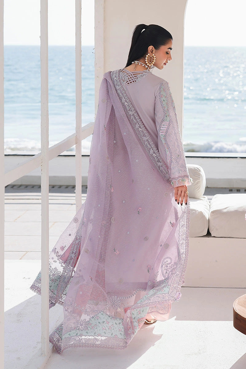 QALAMKAR Sahil | Luxury Chikankari Embroidered 3PC Lawn Suit with Jacquard Weaved Dupatta | REHMA