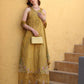 Noor Luxe Chikankari 3-Piece Unstitched Lawn Embroidered Suit (D2 - B)