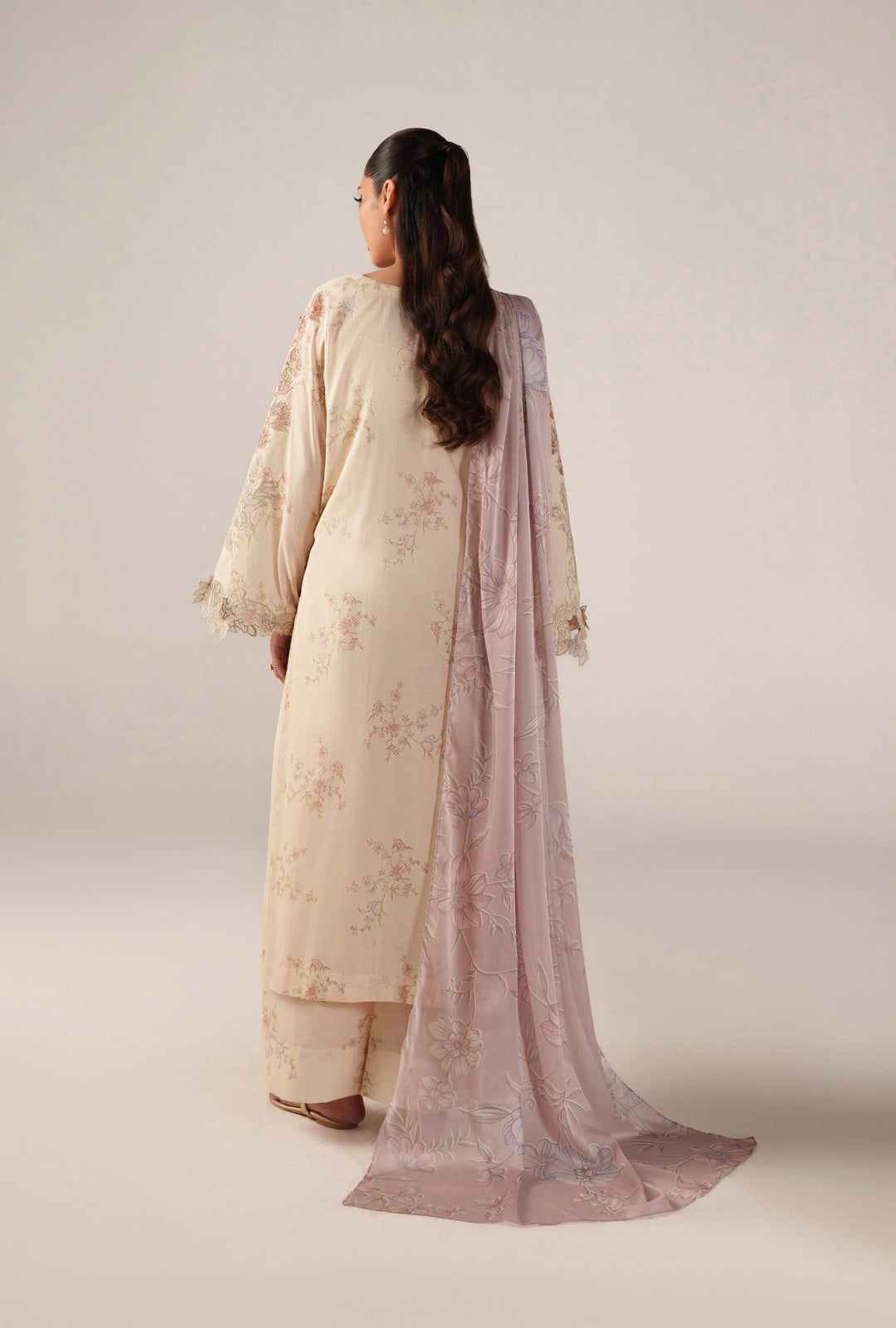 IZNIK Luxury Lawn Collection – SS-06 | Off-White 3-Piece Set