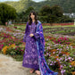 Lily Veil – Embroidered Lawn with Silk Dupatta
