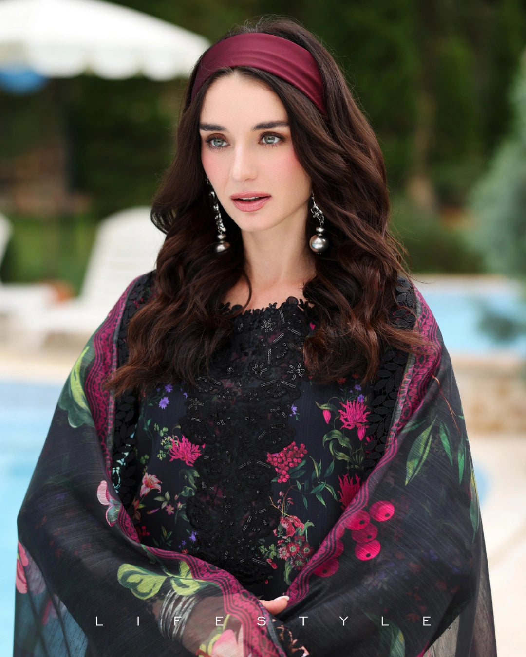 Rang Rasiya – Lifetime Collection Unstitched 3PC Suit MIDNIGHT