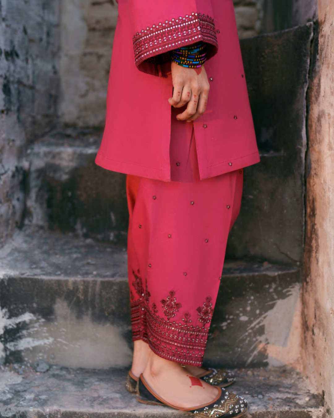Casualite - Embroidered Lawn Stitched 3 Piece Suit (VELOURA)