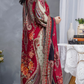 Hayat Summer Printed Kaftan Stitched 3 Piece Suit (04)