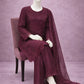 Pasand of Lahore 3-Piece Premium Viscose Suit – Mehroon (PL-372)