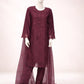 Pasand of Lahore 3-Piece Premium Viscose Suit – Mehroon (PL-372)