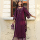 Noor Luxe Chikankari 3-Piece Unstitched Lawn Embroidered Suit (D5 - A)