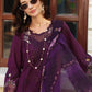 Noor Luxe Chikankari 3-Piece Unstitched Lawn Embroidered Suit (D5 - A)