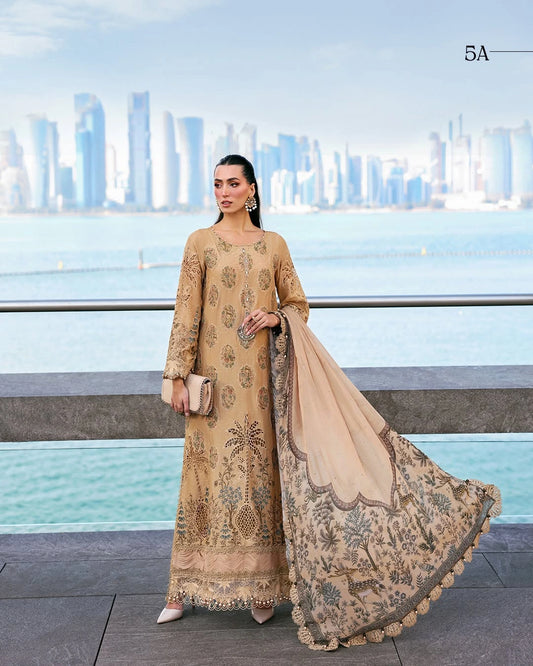 MARIA B LUXURY 3 Piece Embroidered Lawn Suit (Unstitched)