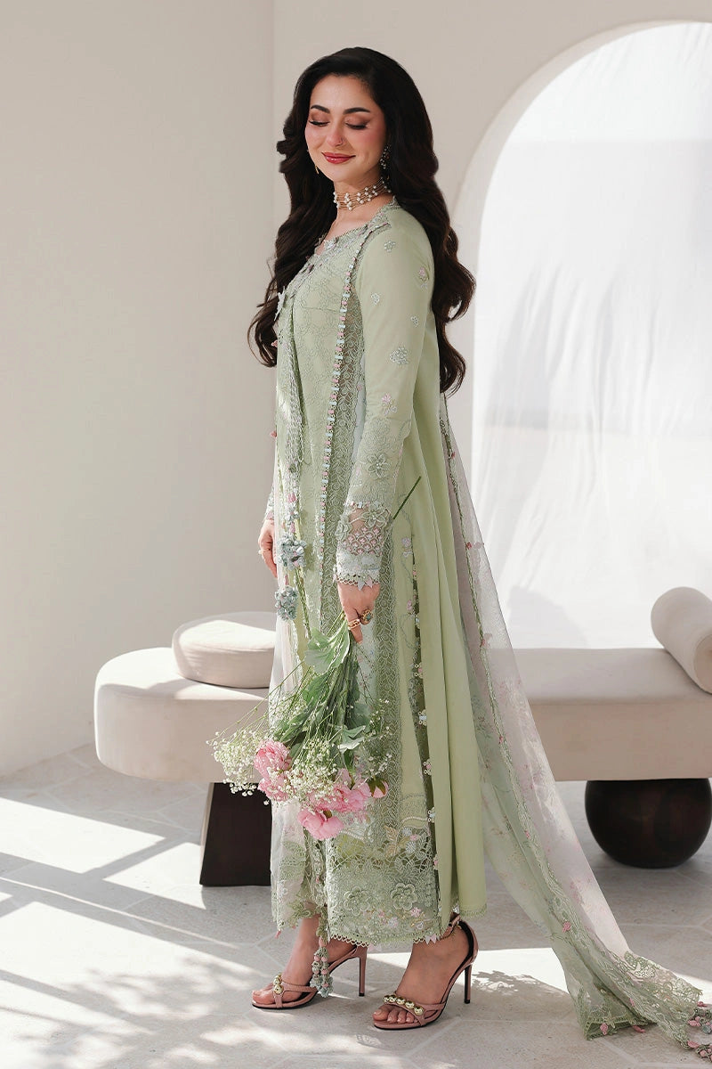 QALAMKAR Sahil | Luxury Digital Printed Chikankari Embroidered 3PC Lawn Suit | – Elegant Festive Wear | JIYA