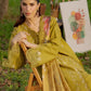 Rang Rasiya- Embroidered Lawn 3PC Unstitched Suit with Net Dupatta (Haya)