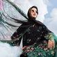 MariaB MBasics-Embroidered Lawn 3 Piece Unstitched Suit with Chiffon Dupatta (D01B)