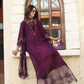 Noor Luxe Chikankari 3-Piece Unstitched Lawn Embroidered Suit (D5 - A)