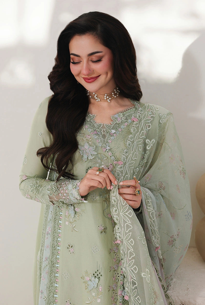 QALAMKAR Sahil | Luxury Digital Printed Chikankari Embroidered 3PC Lawn Suit | – Elegant Festive Wear | JIYA