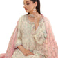 Tawakkal Embroidered Bamber Chiffon Suit With La Bella Viscose Jacquard Trouser D-003
