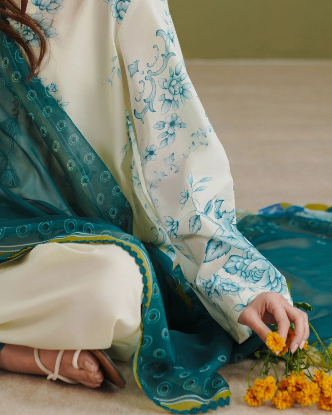 COCO Prints | 3-Piece Digital Printed Lawn Suit | (Unstitched) RIYA-2A