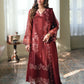 Azure Ensembles '26 - Premium 3 Piece Unstitched Suit (Hibiscus)