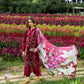 Aurora Petals – Embroidered Lawn with Silk Dupatta