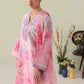 Roheenaz Rosette 3-Piece stitched Lawn Suit (Petal Whispers)