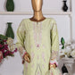 HZ Muse-Embroidered 3 Piece Outfit Stitched Suite LIME (CSE-3P-215)