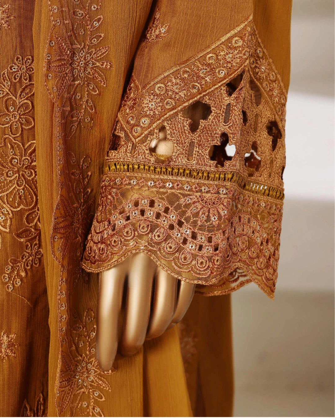 Sadabahar Luxury Embroidered Lawn Stitched 3-Piece Suit | Festive Collection