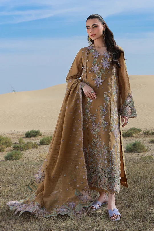 Rang Rasiya – Minaal | Luxury Embroidered Cotton Net 3-Piece Suit