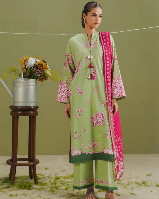 COCO Prints | 3-Piece Digital Printed Lawn Suit | (Unstitched) RIYA-2B