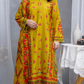 Hayat Summer Printed Kaftan Stitched 3 Piece Suit (05)