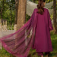 Rang Rasiya- Embroidered Lawn 3PC Unstitched Suit with Net Dupatta (Zaha)